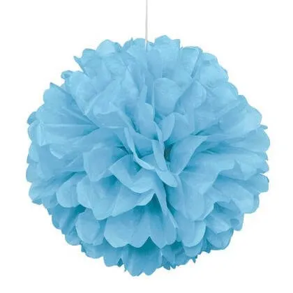 Puff Decor 16" Powder Blue