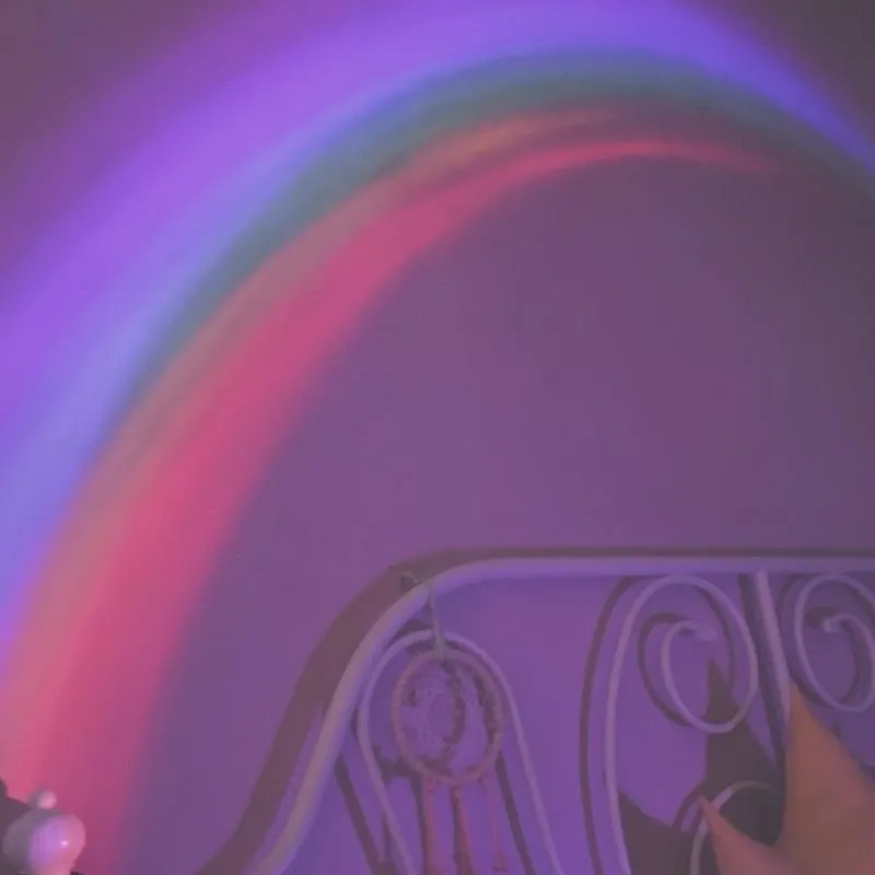 Rainbow Shine Bedroom Night Decor Lamp