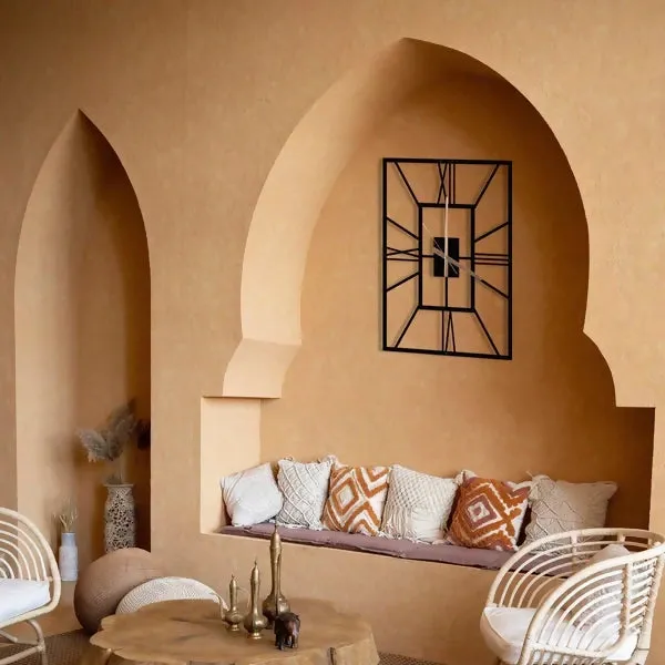 Rectangle Wall Clock - Home Decor - Wall Art Items