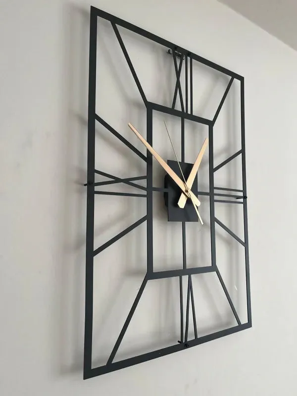 Rectangle Wall Clock - Home Decor - Wall Art Items