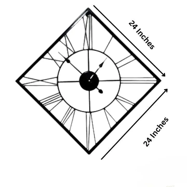 RECTENGLE WALL CLOCK