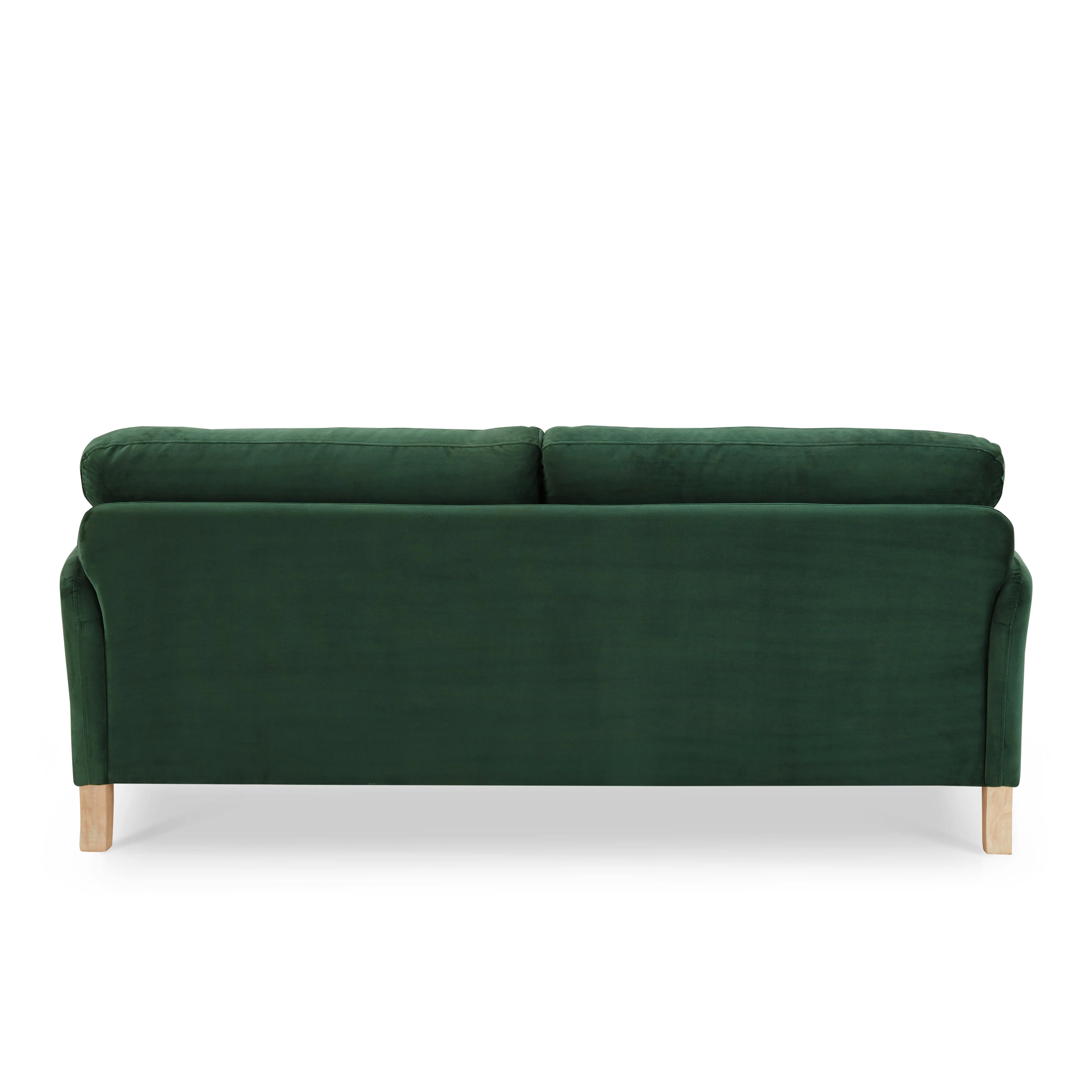 Regent 3 Seater Sofa, Luxury Dark Green Velvet