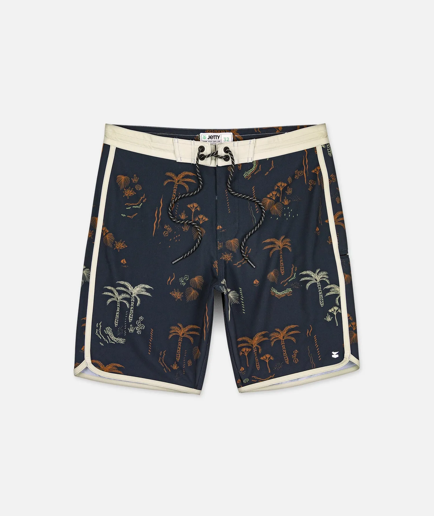 S22 Atlantic Boardshort - Black