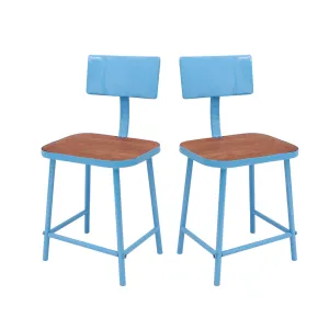 (Set of 2) Metallic Couples Chair