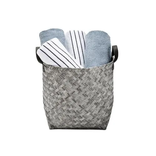 Seville Classics Home Fisherman Style Baskets 2 Units 2 units of woven fisherman style baskets. Decorative hand-woven design and Water Resistant-428996-0017641068344