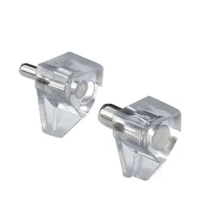 Shelf Support Pin Clear 12pc