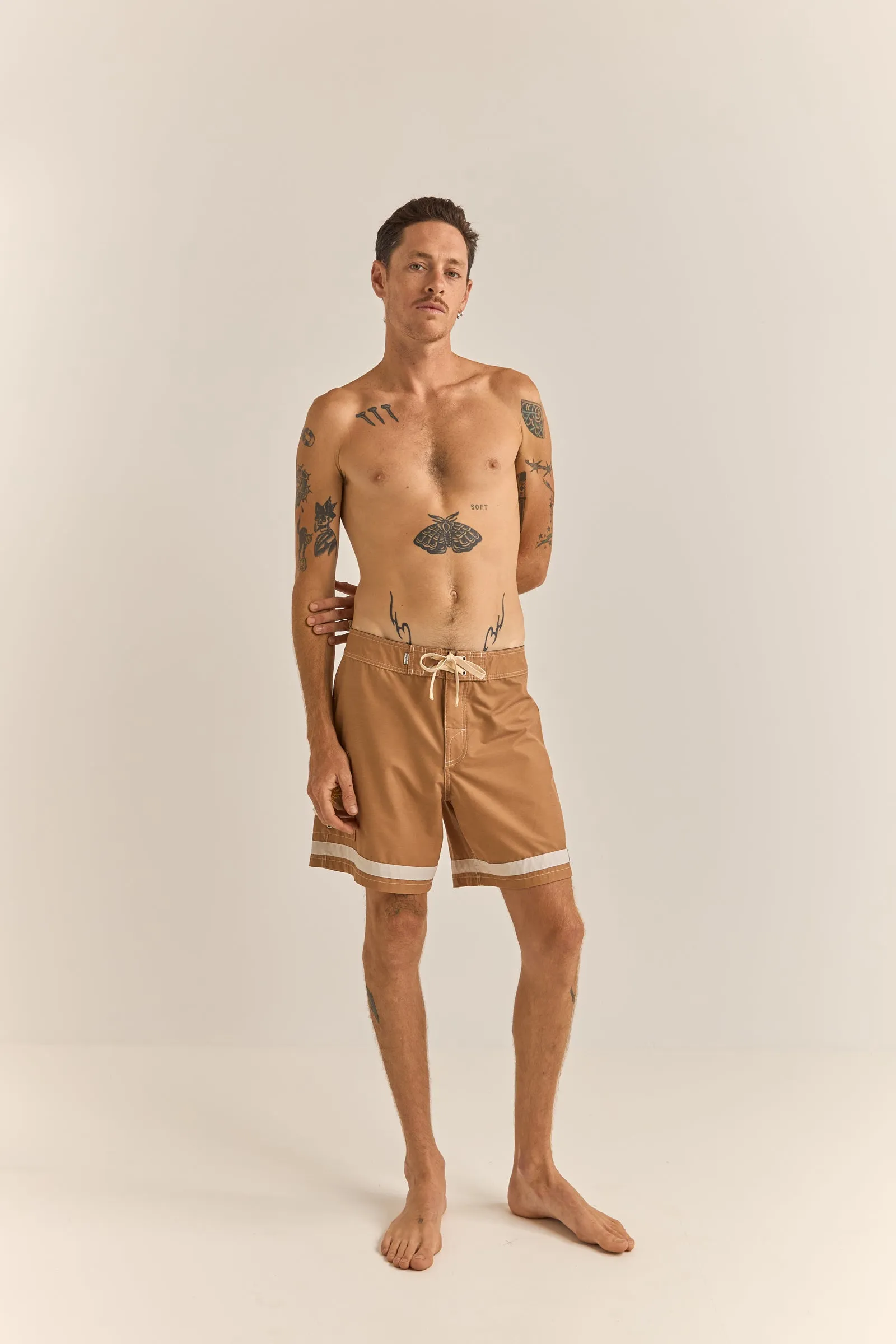 Signature Stripe Trunk Tobacco