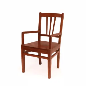 Simple Classic Handmade Wooden Arm Chair