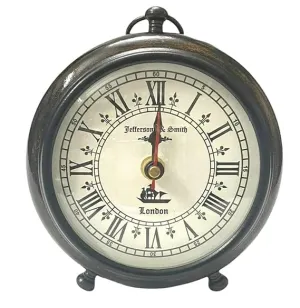 SLEPSY Table Clock Antique Style Office Home Decor Handicrafts Items Wedding Gift Bedroom Living Room Table Clock Antique Style (Antique,Wood, Brown)