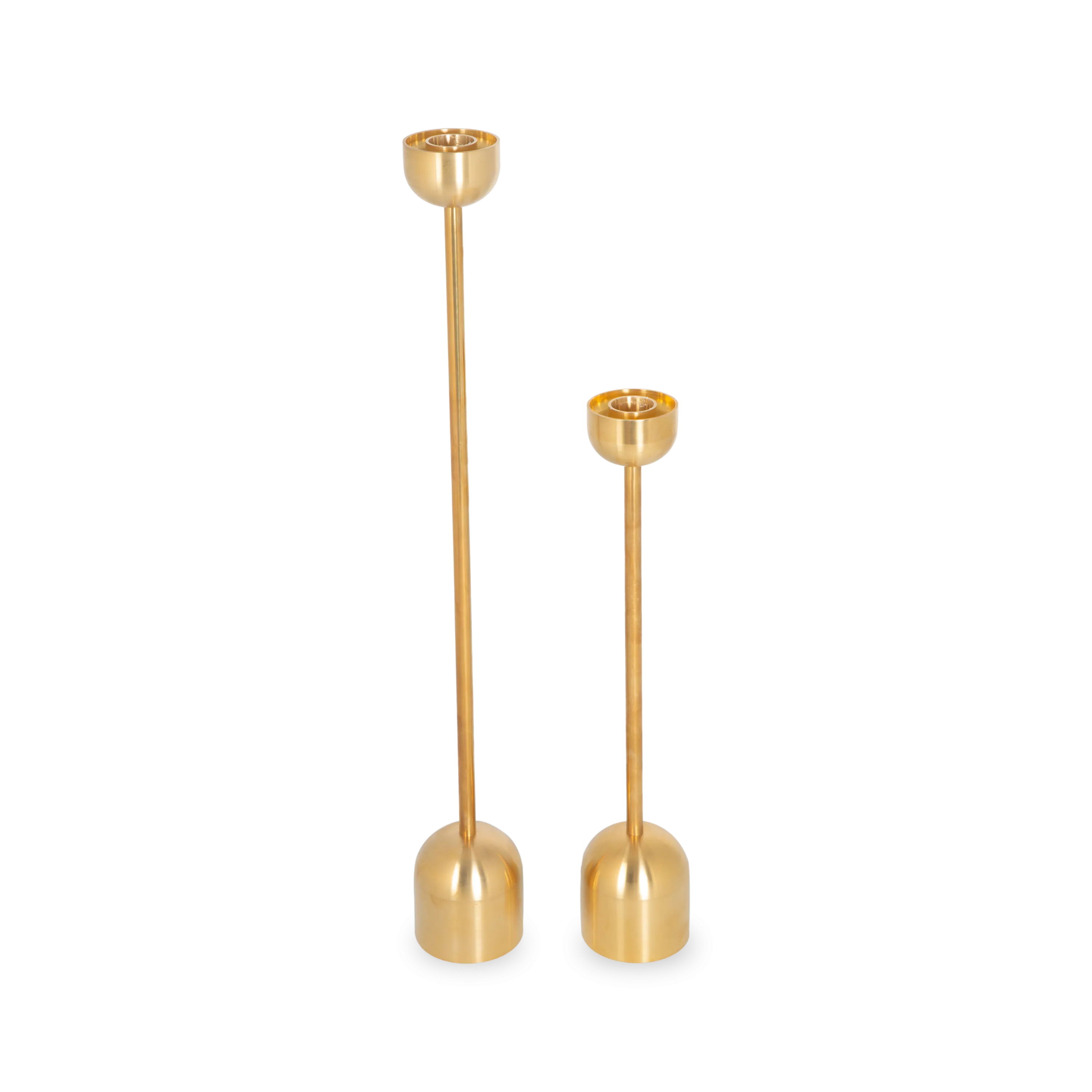 Solid Brass Dome Candleholder