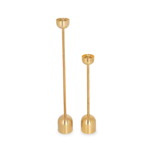 Solid Brass Dome Candleholder