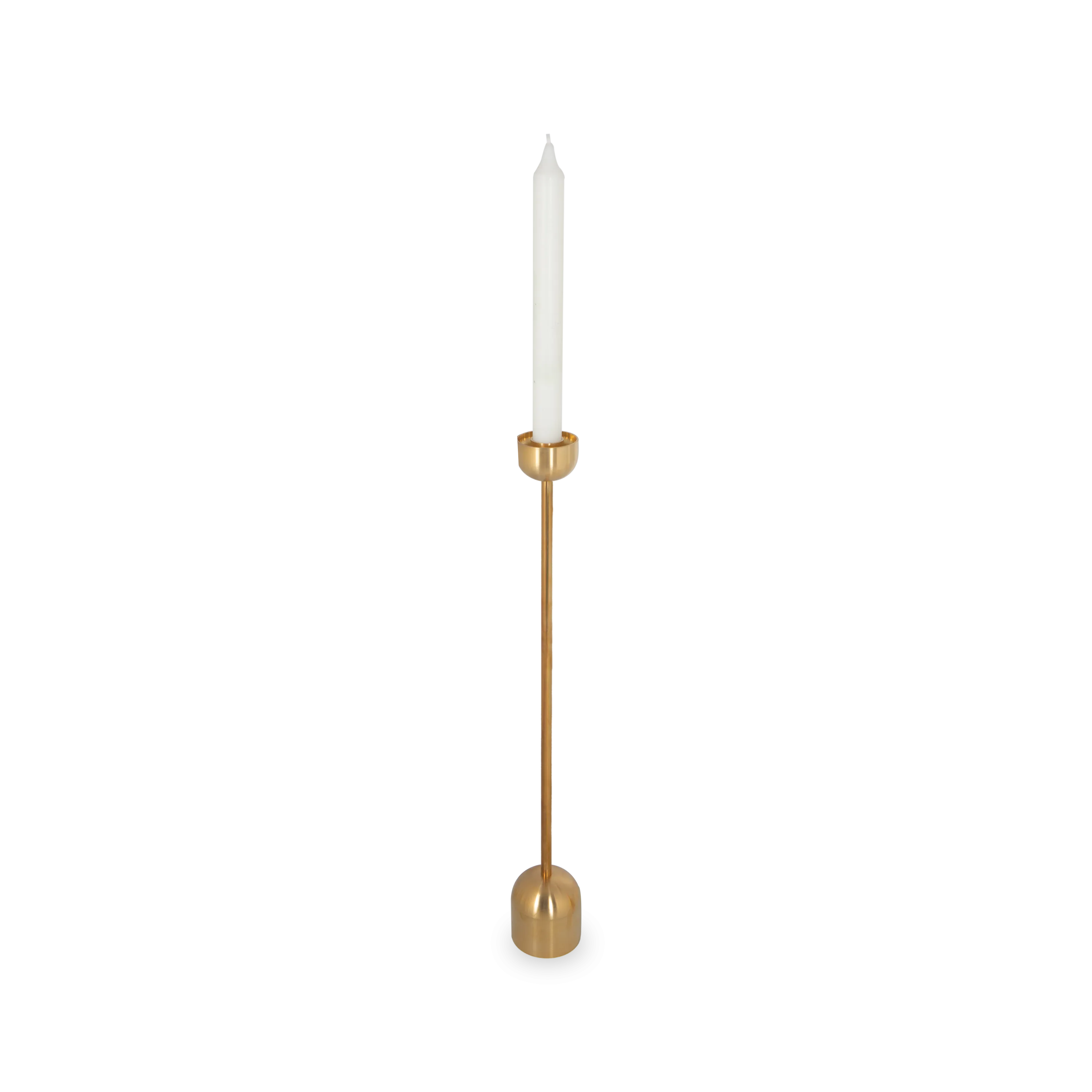 Solid Brass Dome Candleholder