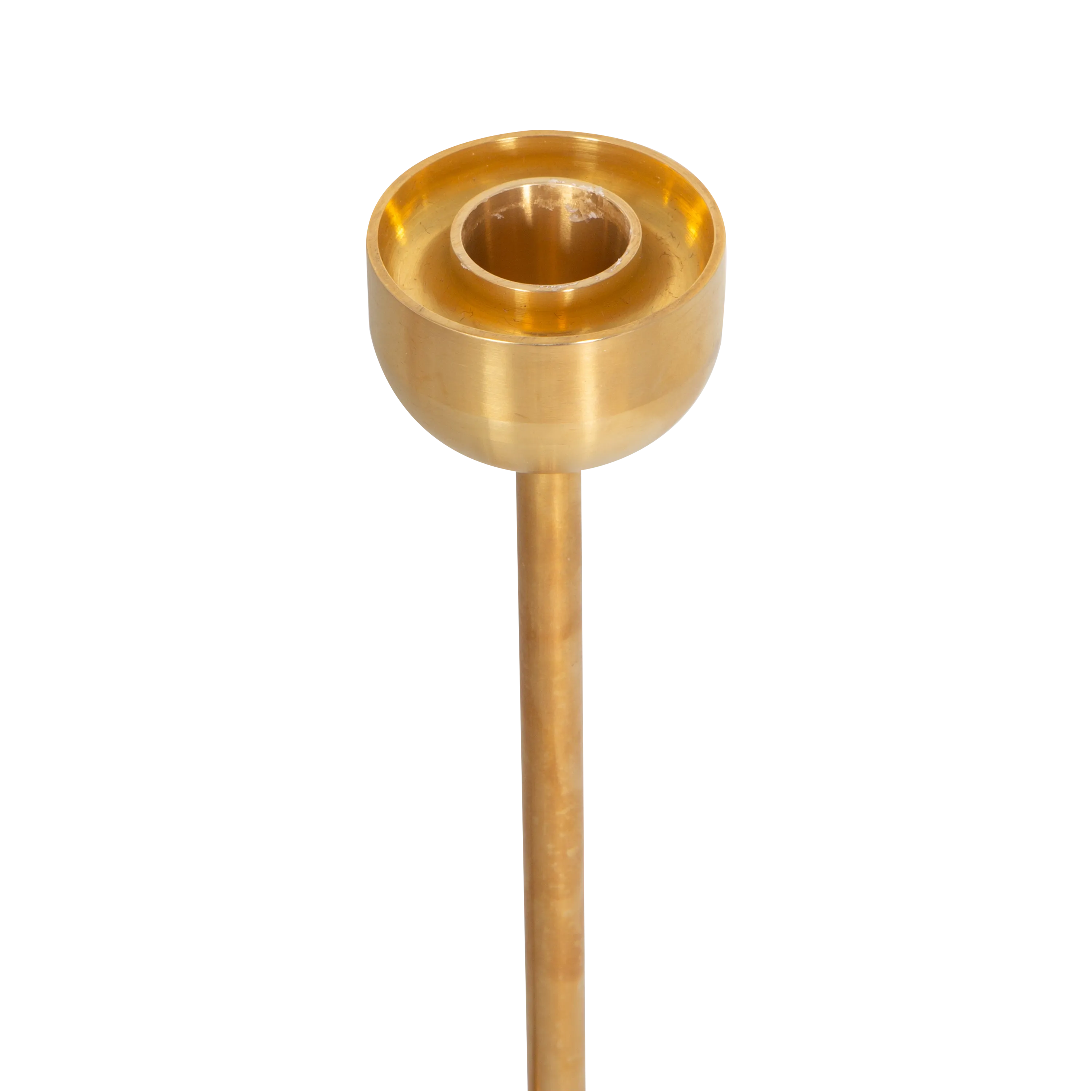 Solid Brass Dome Candleholder