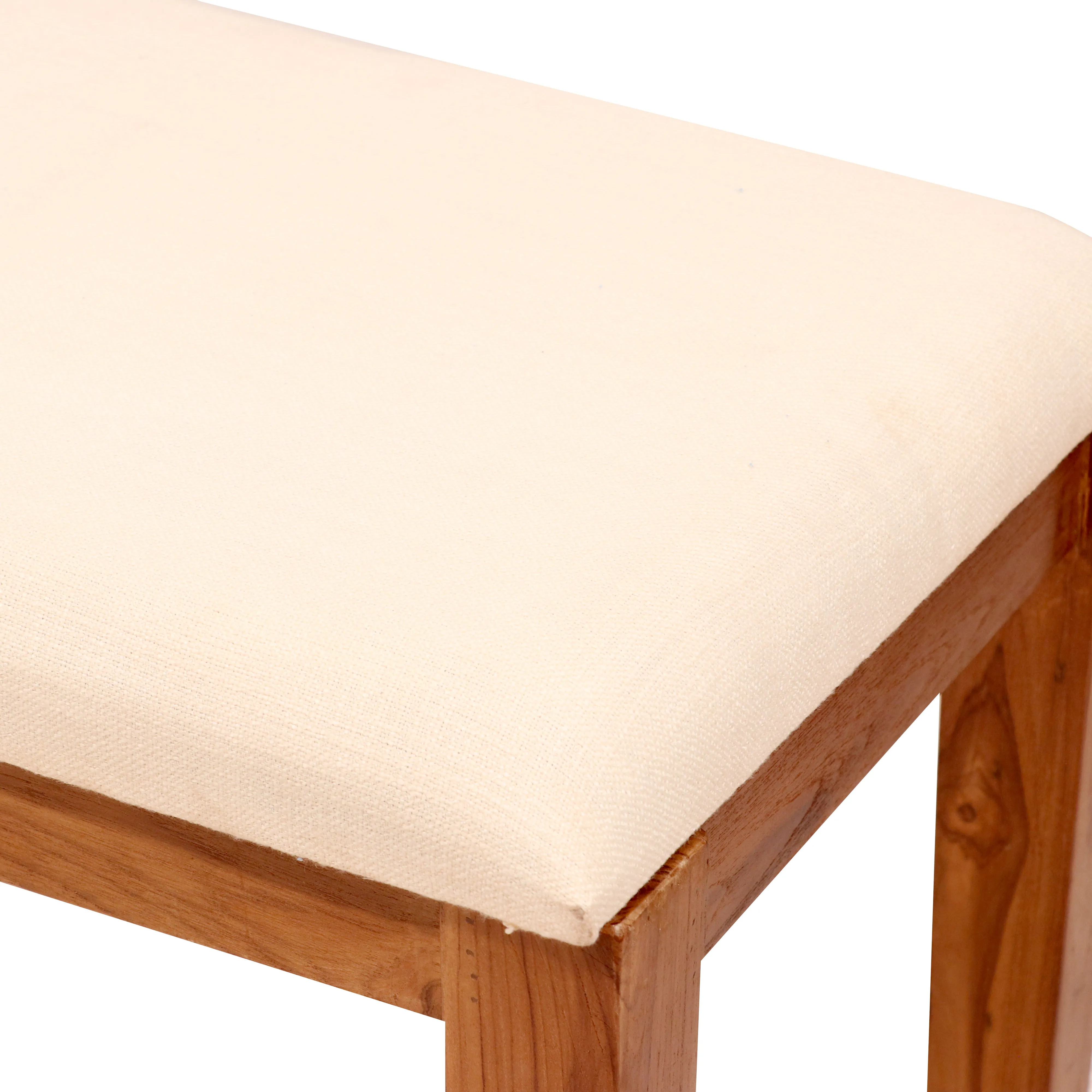 Solid Wood Two Seater Bench