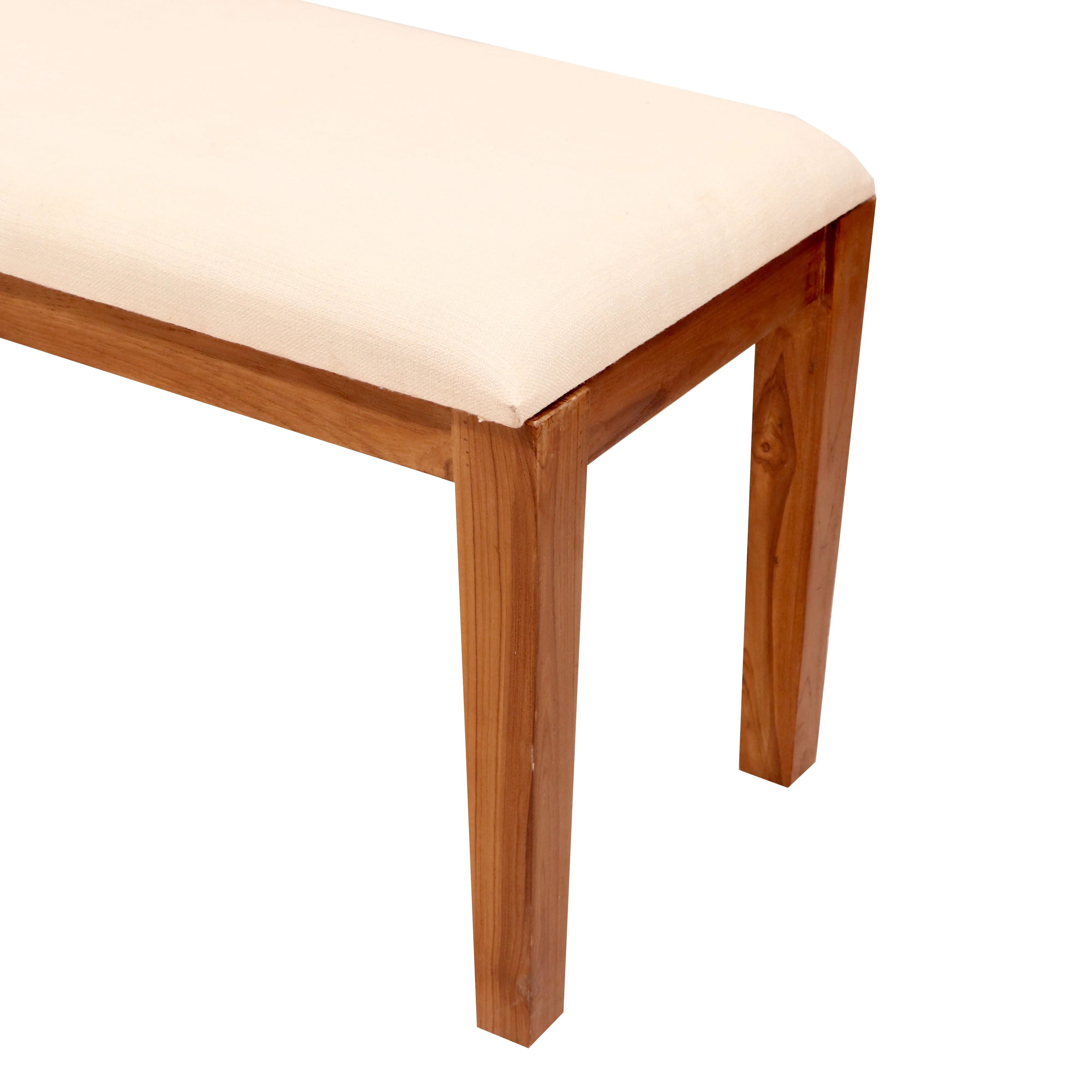 Solid Wood Two Seater Bench