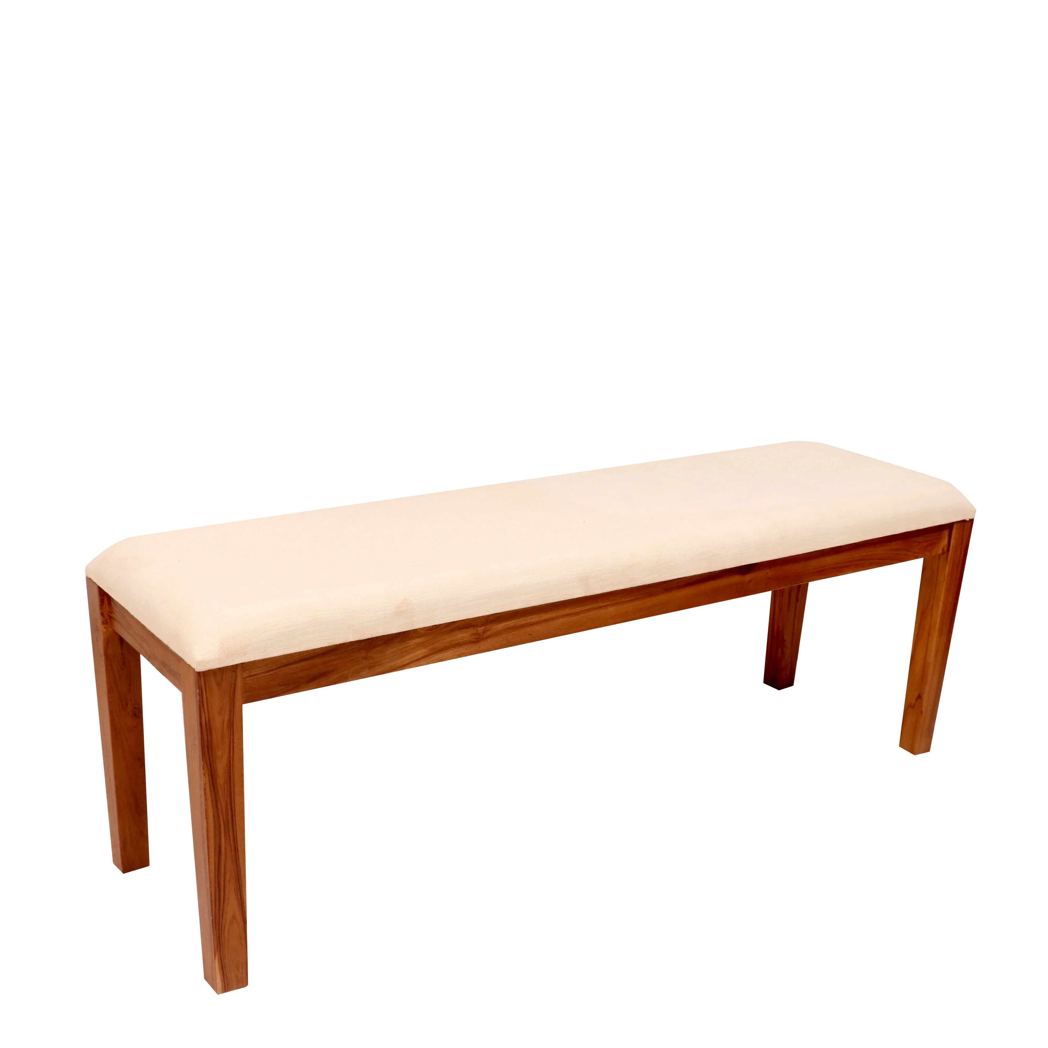 Solid Wood Two Seater Bench