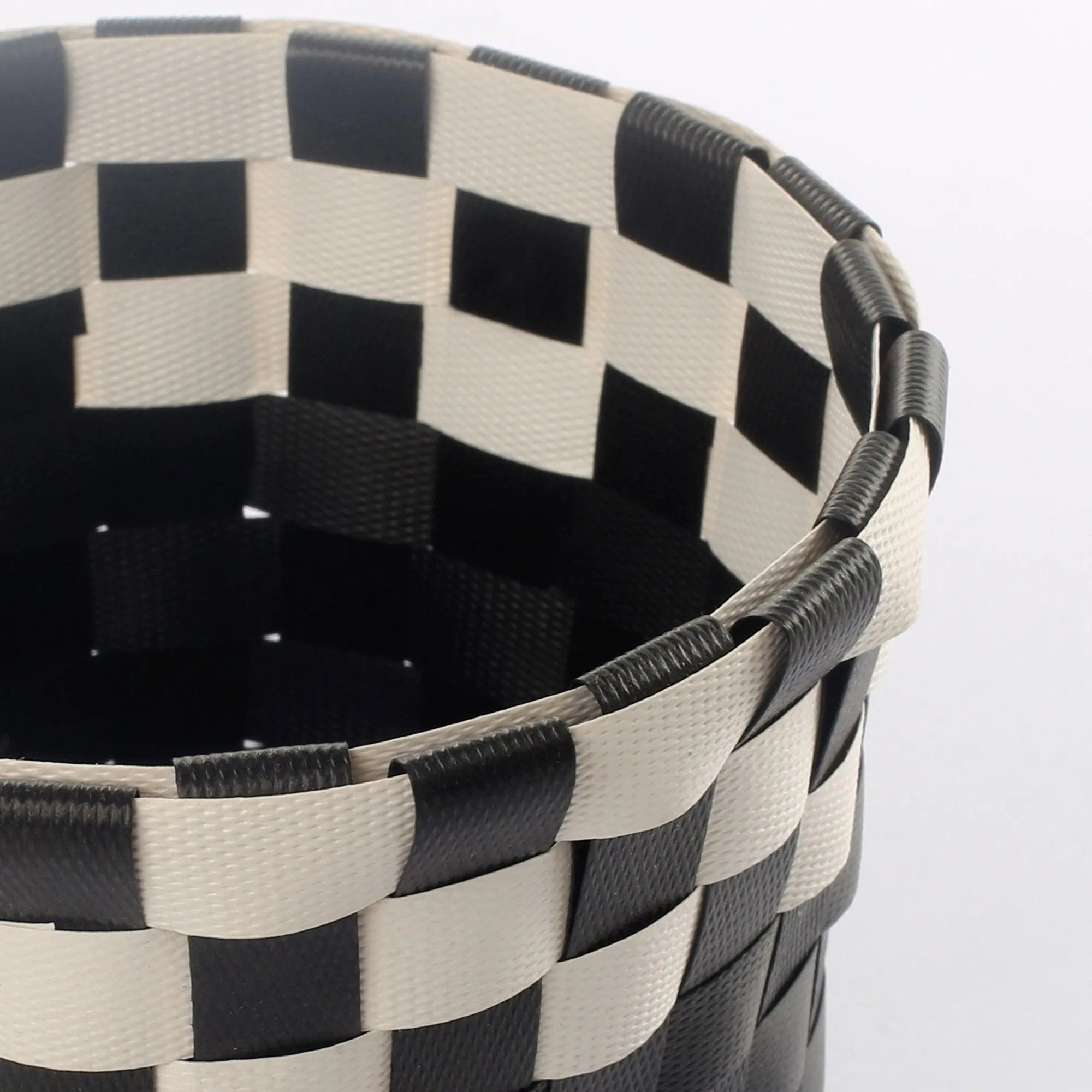 Square Round Braided Basket | Vanity Basket | Set of 3