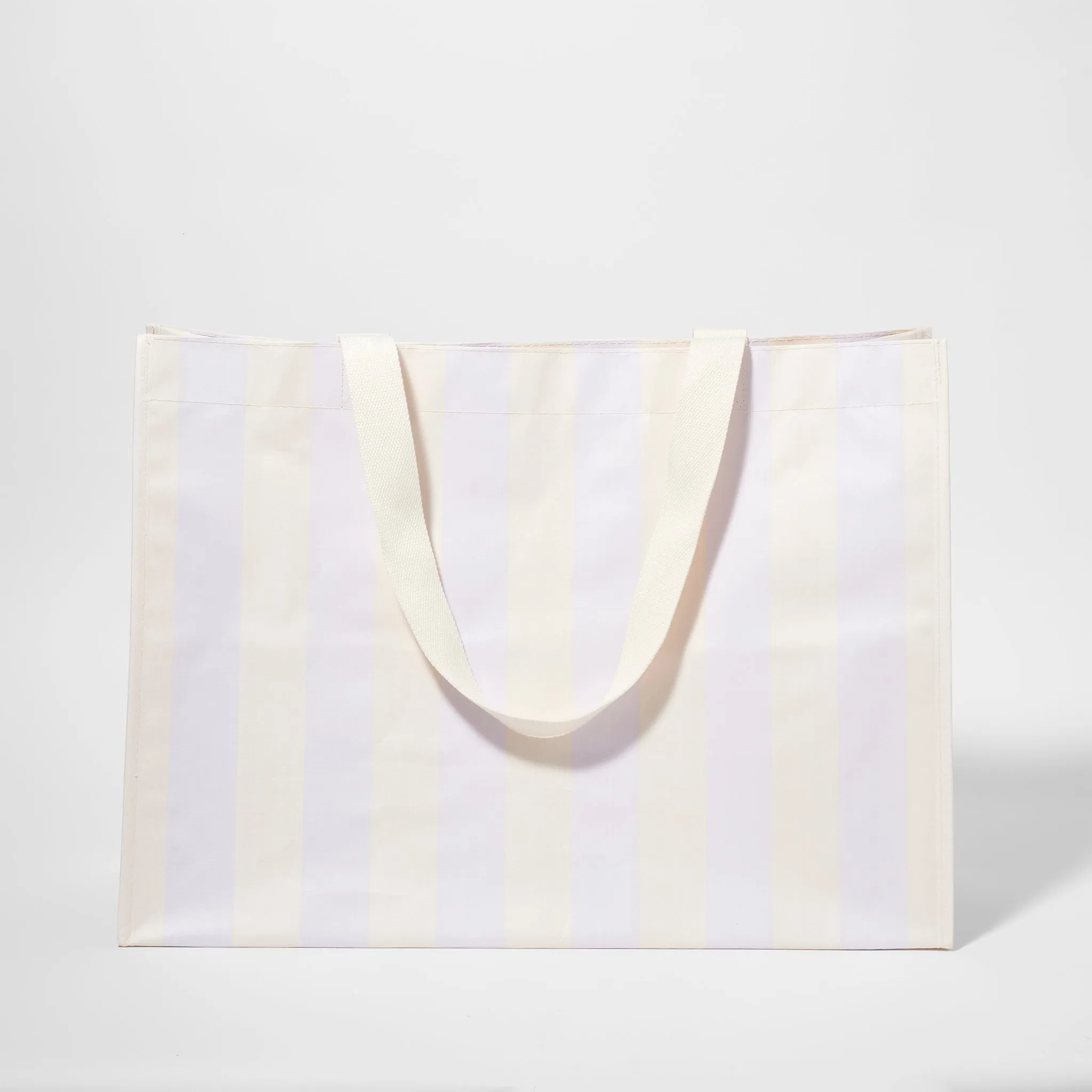 SUNNYLiFE Carryall Beach Bag Rio Sun Pastel Lilac Stripe