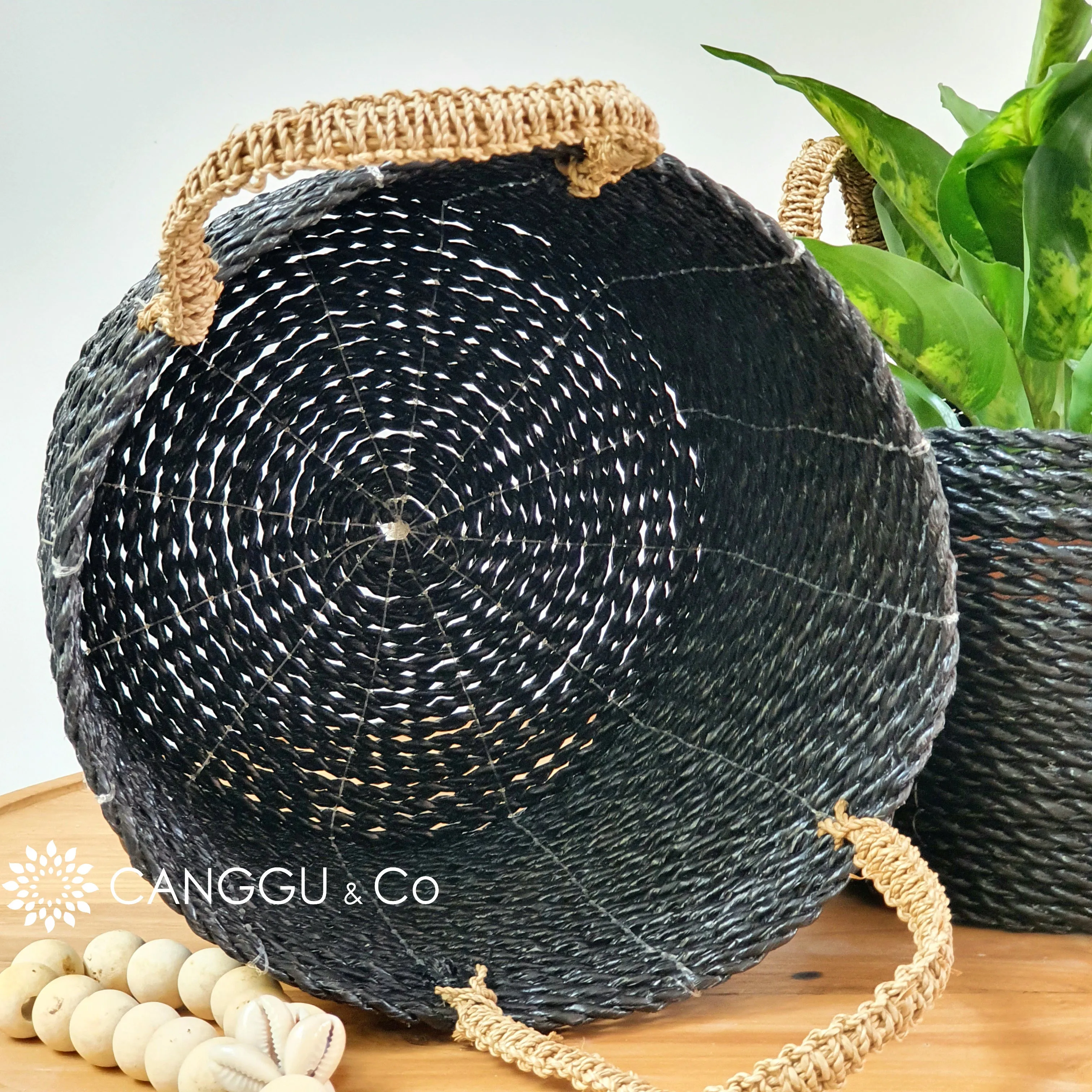 Synthetic Basket With Handle