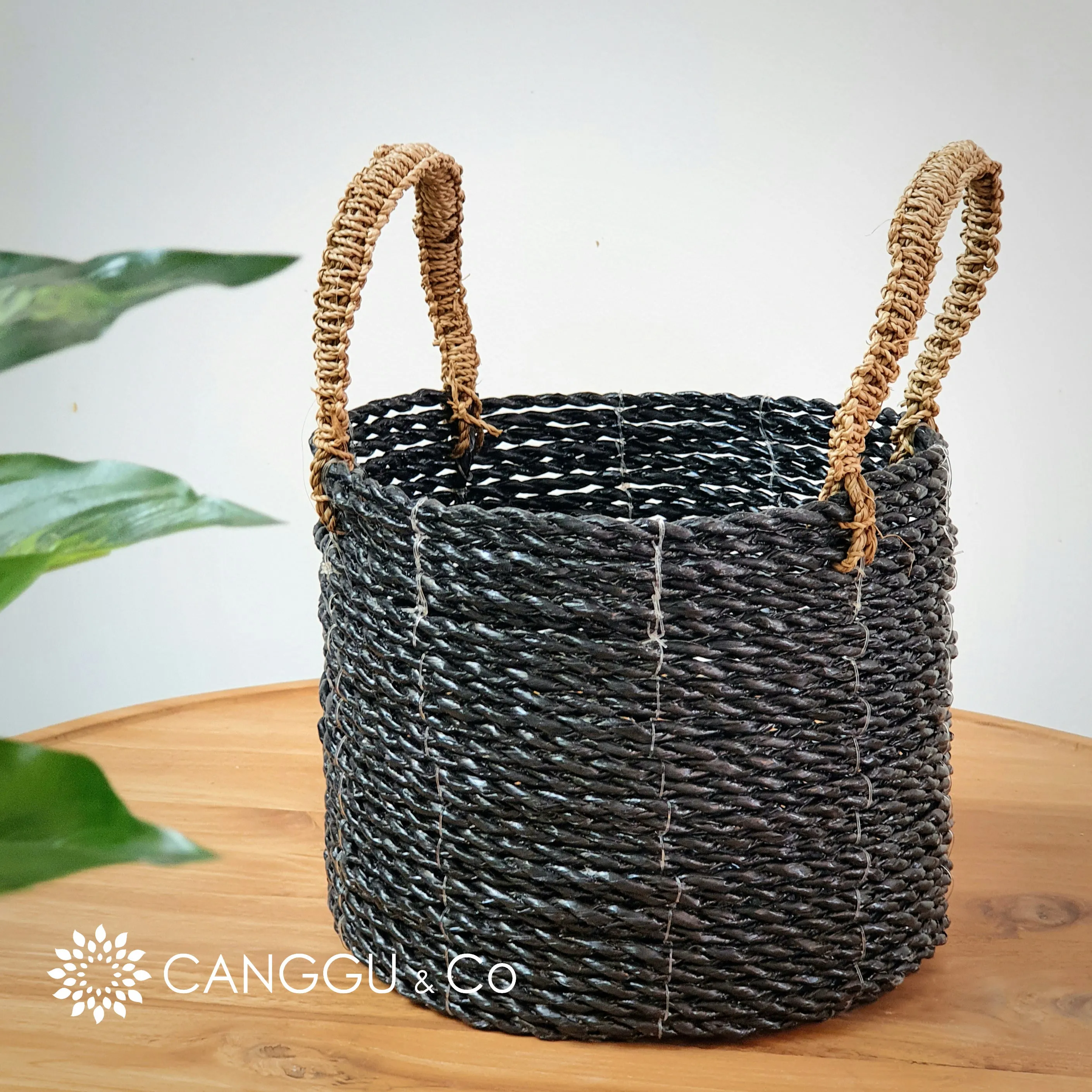 Synthetic Basket With Handle