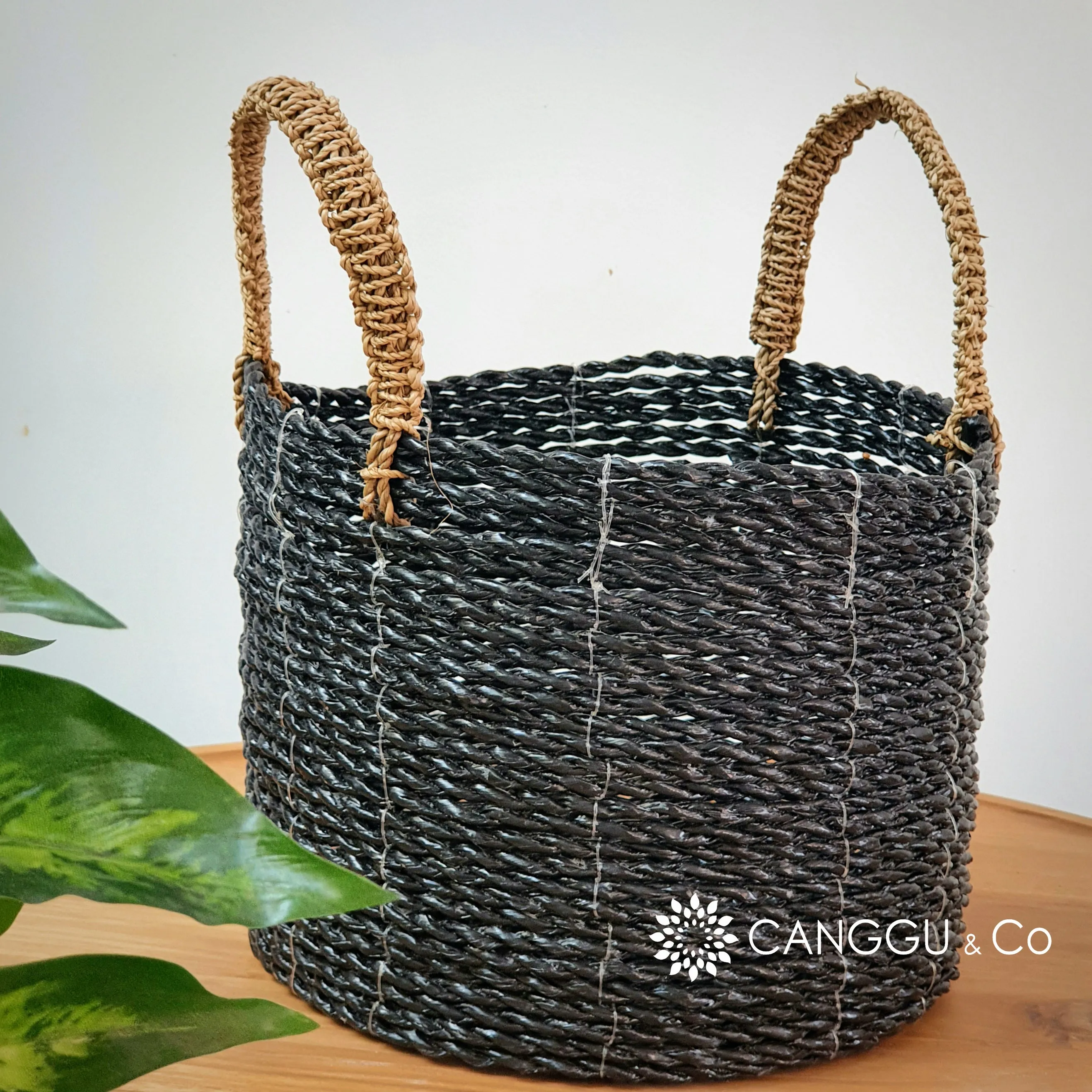 Synthetic Basket With Handle