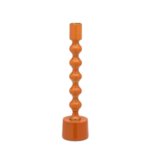 Tangerine Richie Large Candle Holder