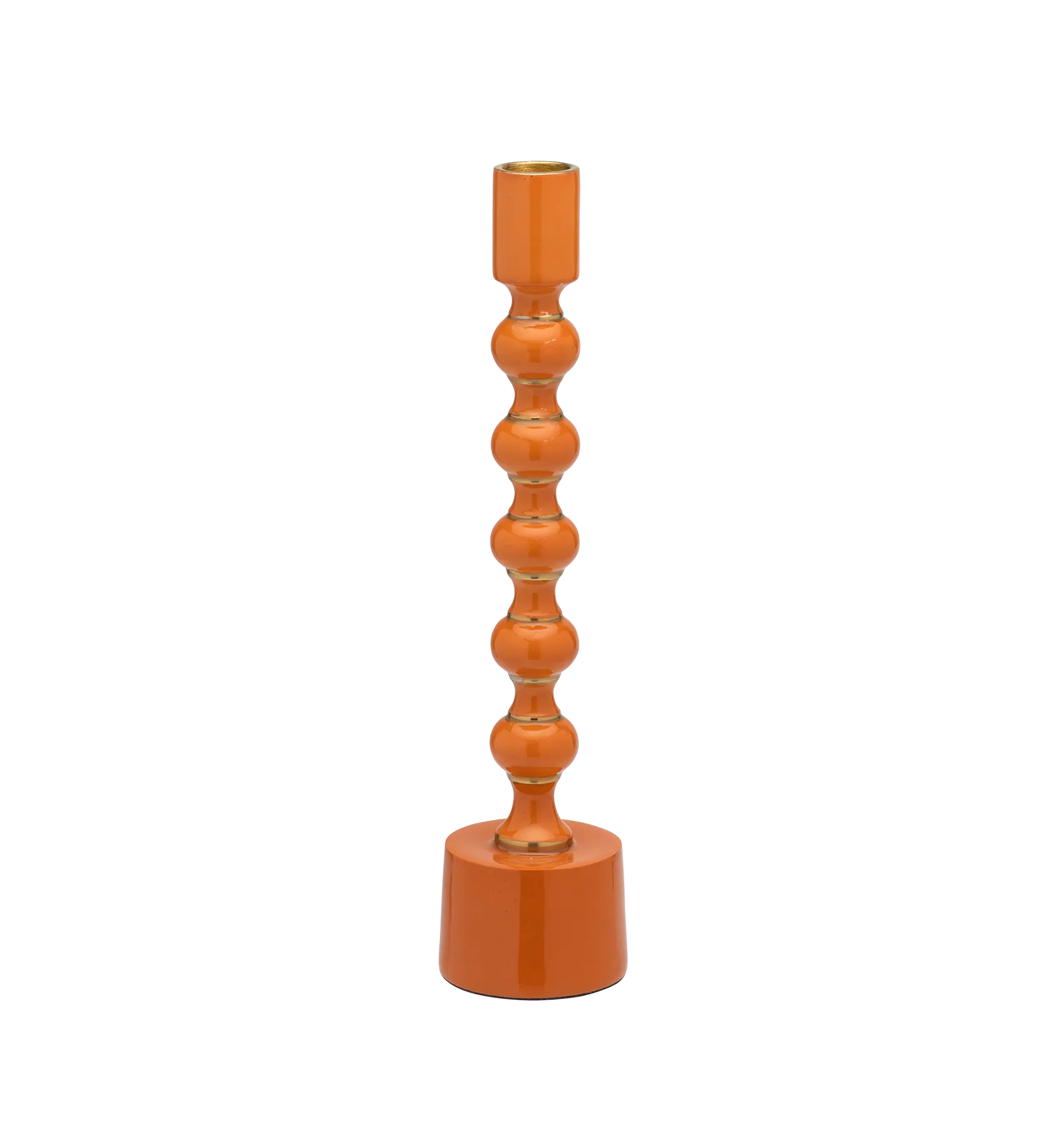 Tangerine Richie Large Candle Holder