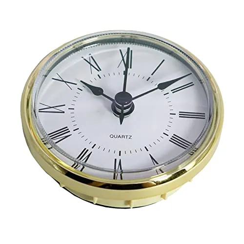 THE STYLE SUTRA 70mm Insert Clock Movement Quartz Battery Fit Up Bedroom Roman Numerals|Clock for Home|Wall Clock|Clock for Wall
