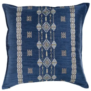 Throw Pillow (Berber Indigo)