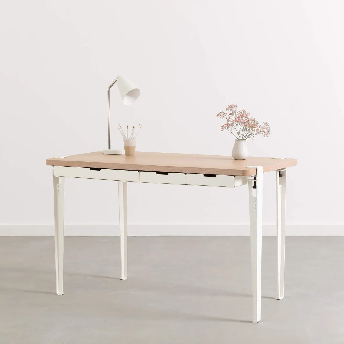 TIPTOE MONOCHROME Desk - Cloudy White - 120x60cm
