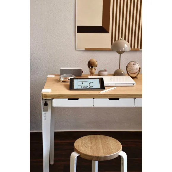 TIPTOE MONOCHROME Desk - Cloudy White - 120x60cm