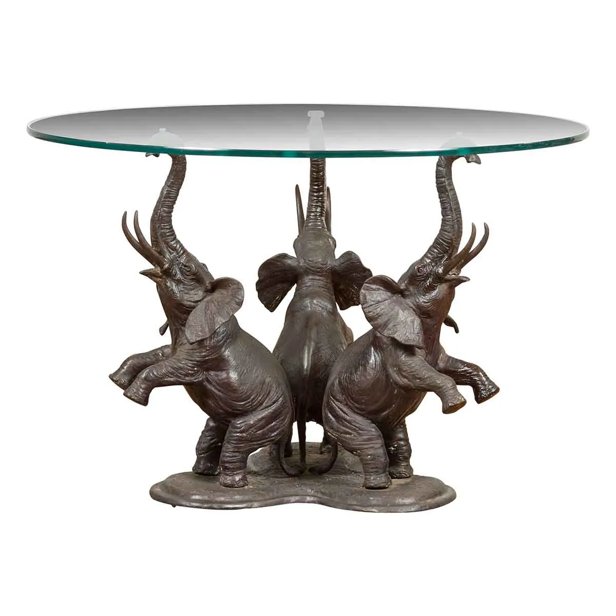 Triple Elephants Table Base