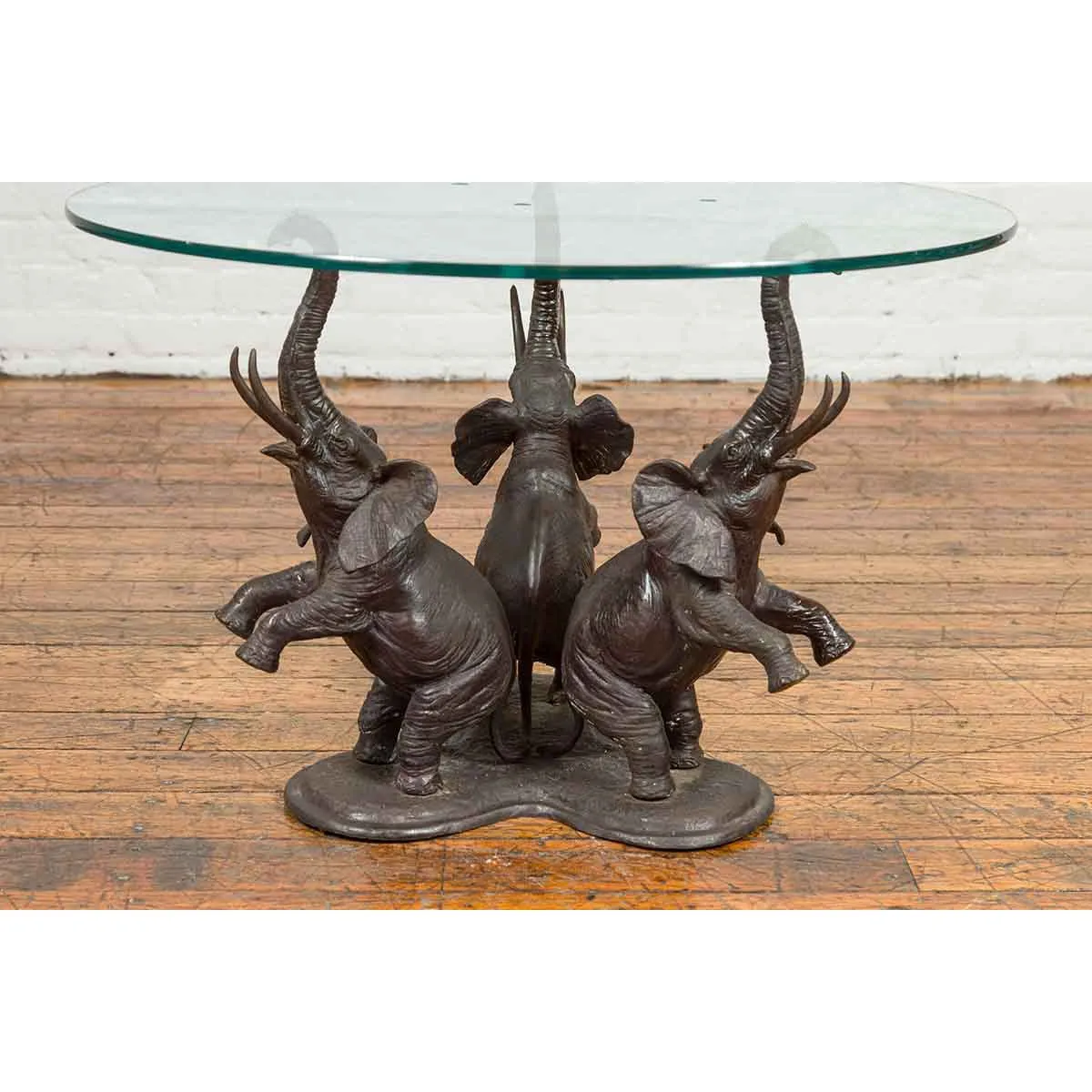 Triple Elephants Table Base