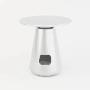 Umbo Oil Burner Brushed Aluminium