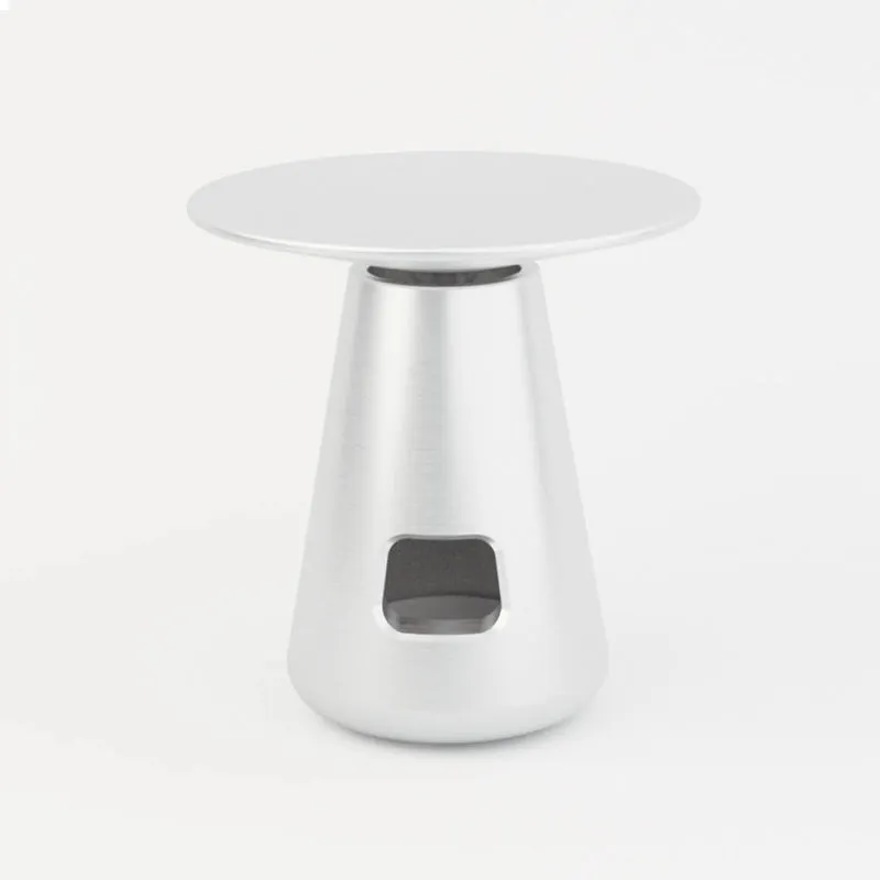 Umbo Oil Burner Brushed Aluminium