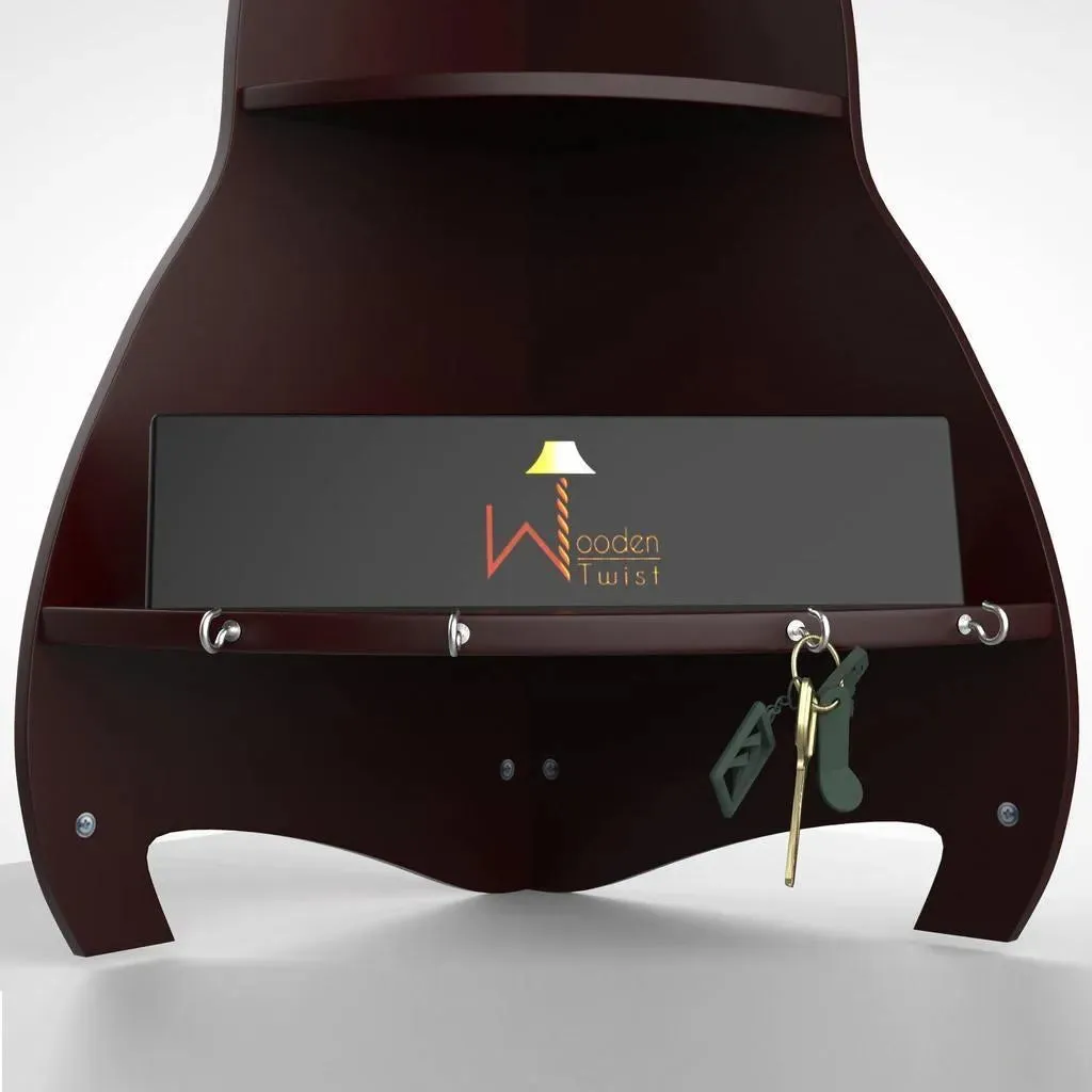 Unicus Rocket Shaped Large Corner Wall Shelf
