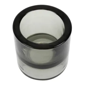 Utopia Black Double Ended Tealight Holders 70mm (Pack of 12) - FJ235