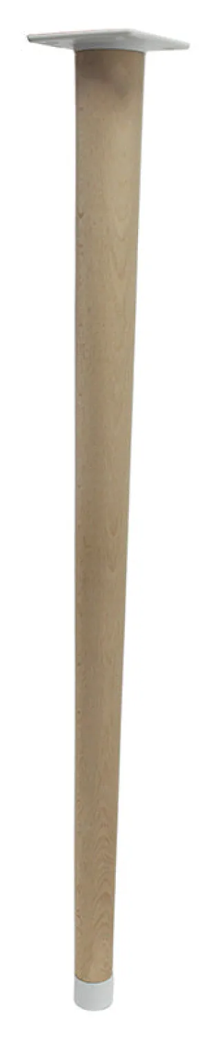 Vale Tapered Table Legs With White Cup