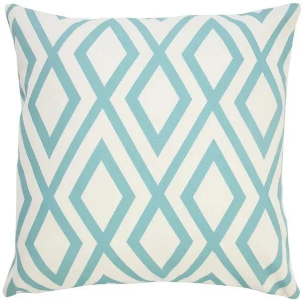 Veranda 07878AHZ Aqua/Haze Pillow