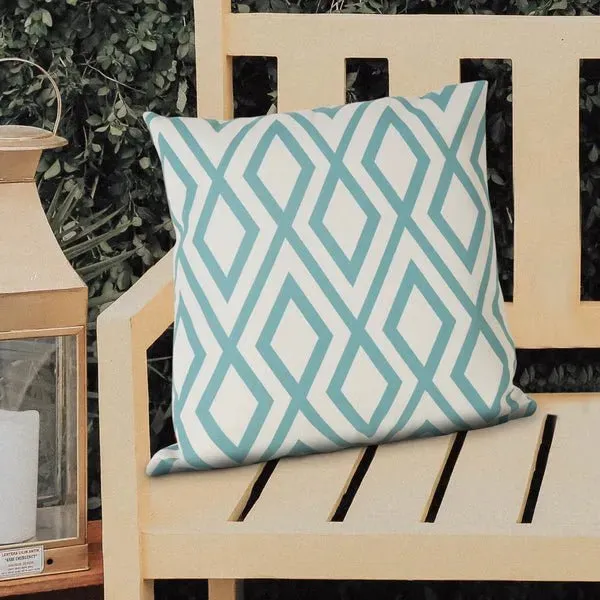 Veranda 07878AHZ Aqua/Haze Pillow