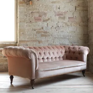 Victorian country house chesterfield sofa
