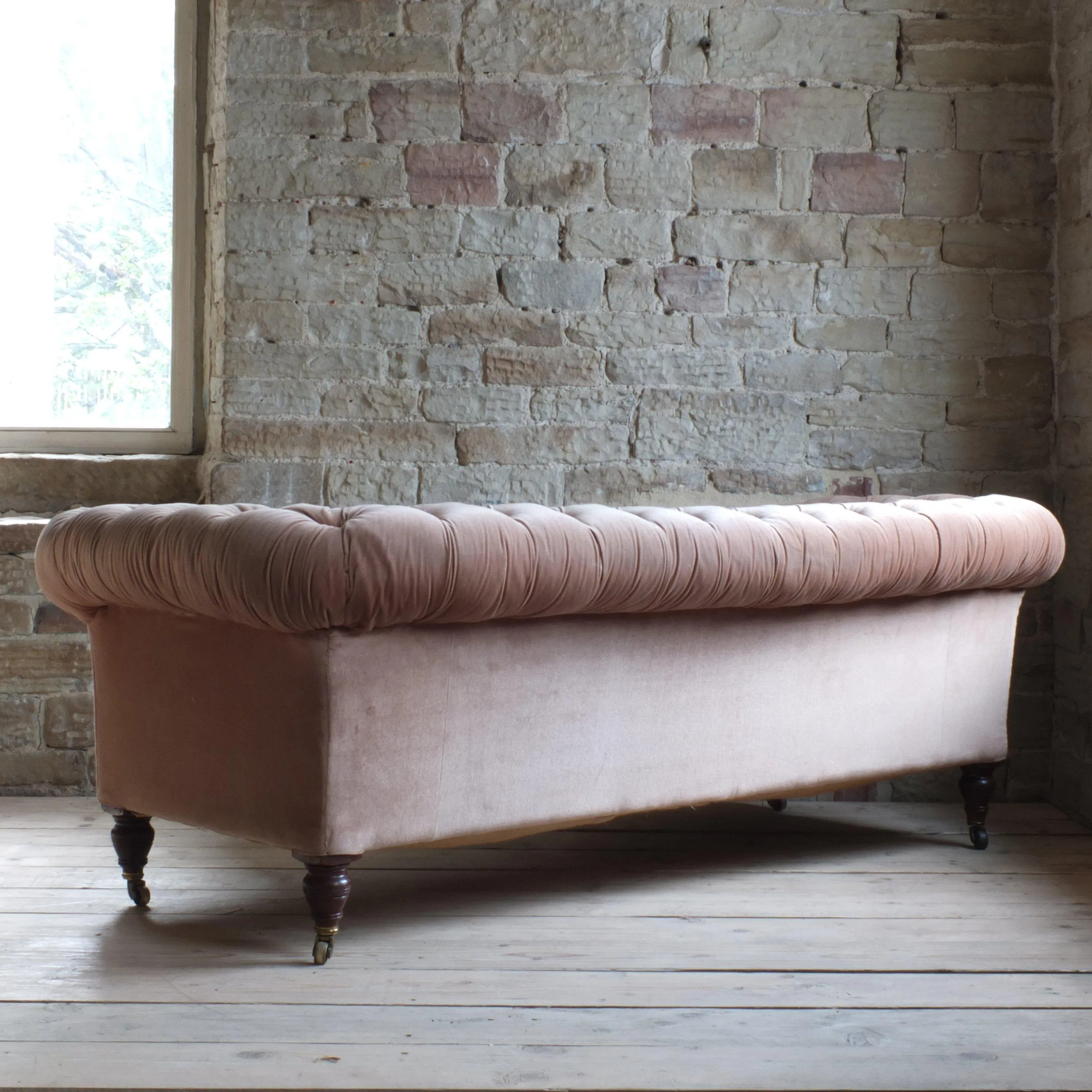 Victorian country house chesterfield sofa