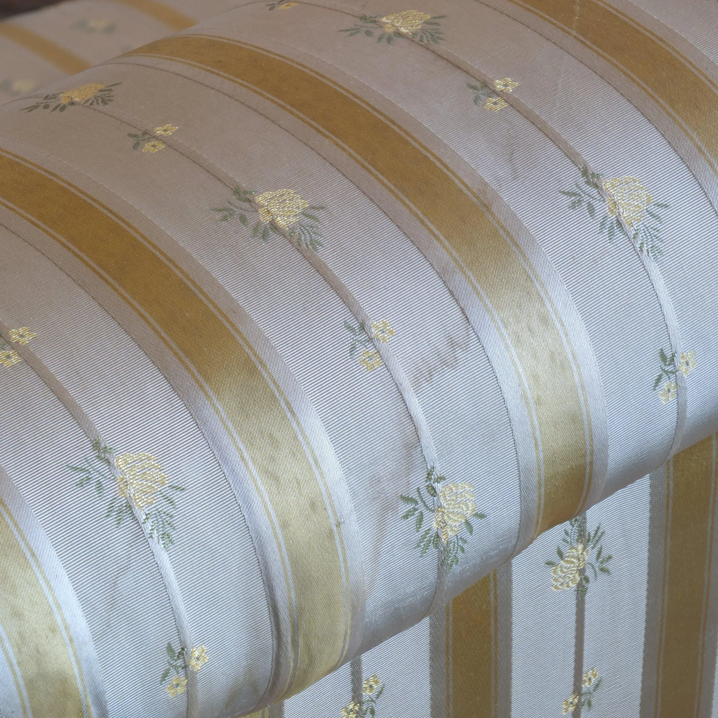 Victorian Howard style camel back sofa