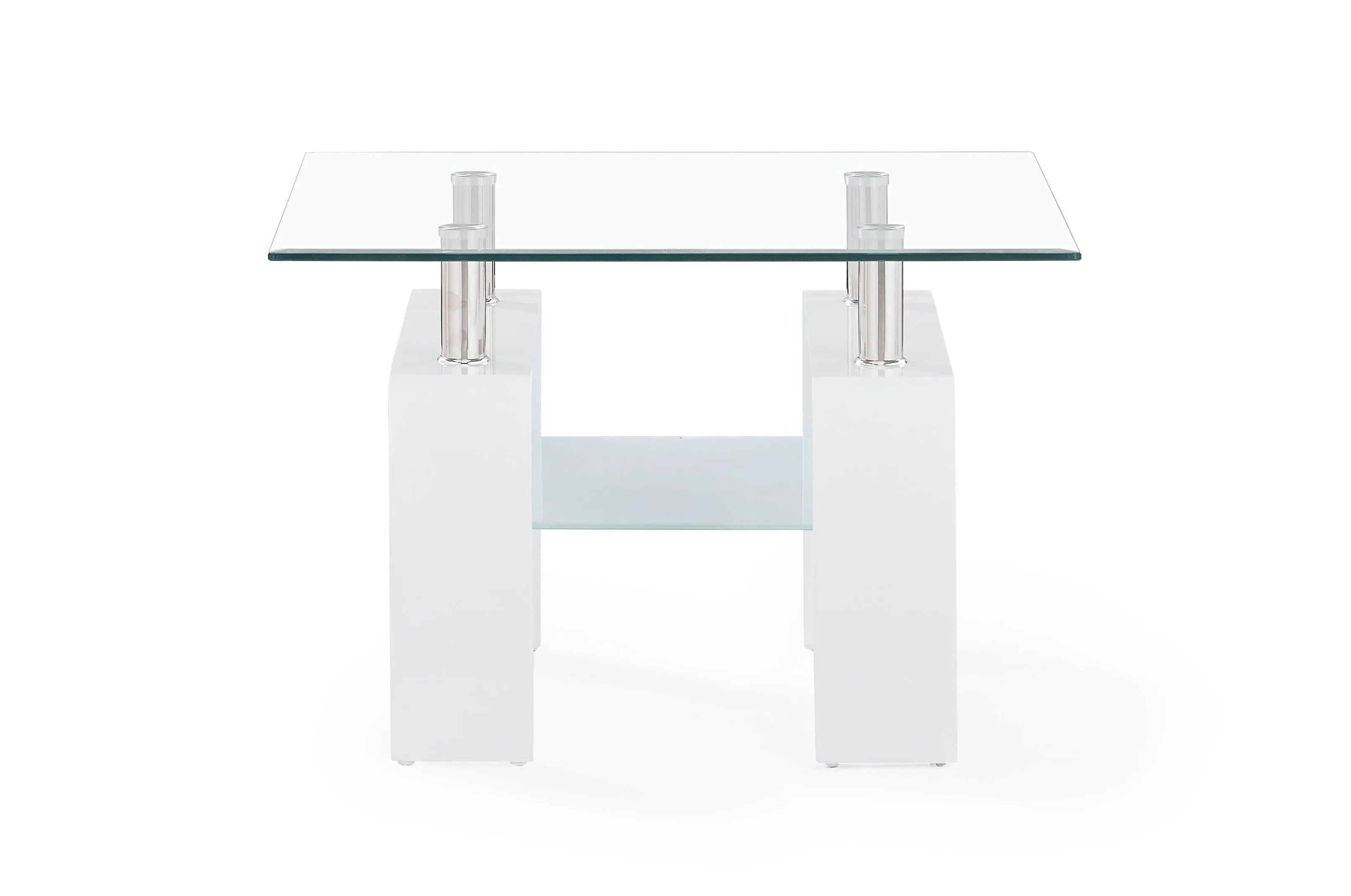 White End Table - Minimalist, Versatile Accent