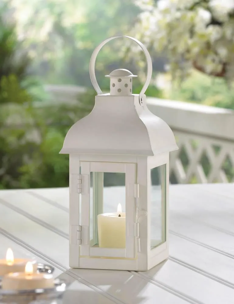 White Gable Lantern